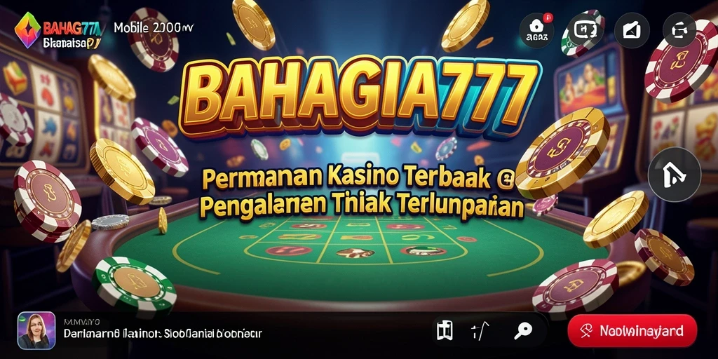 Tampilan gameplay seru dengan berbagai pilihan permainan Kasino.