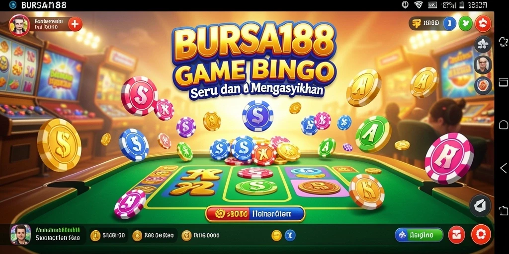 Screenshot gameplay BURSA188 menampilkan keseruan permainan Bingo.