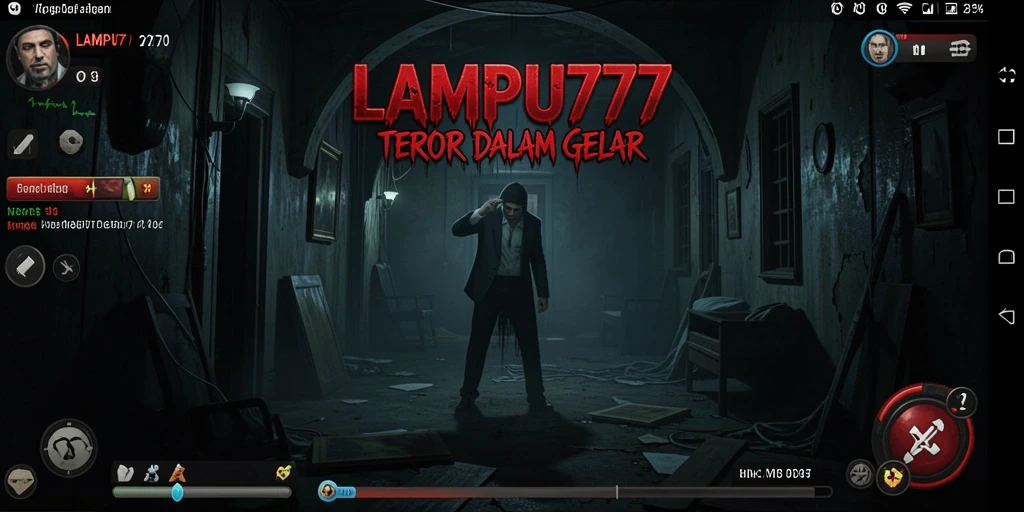 Screenshot gameplay LAMPU777 yang mencekam dan mendebarkan.