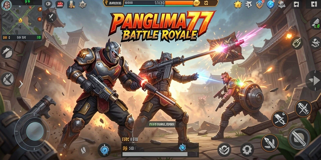 Gameplay seru dalam PANGLIMA77 dengan pertempuran strategis.