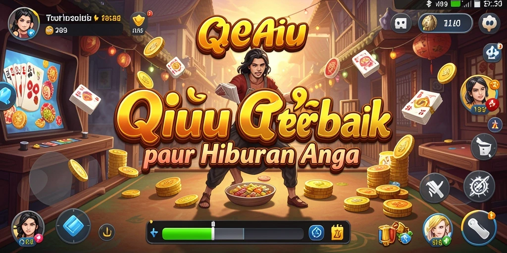 Gameplay seru V89 yang menampilkan kartu QiuQiu.